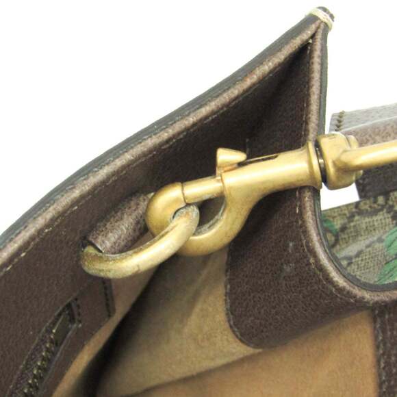 GUCCI Brown Leather Shoulder Bag - Picture 14 of 16